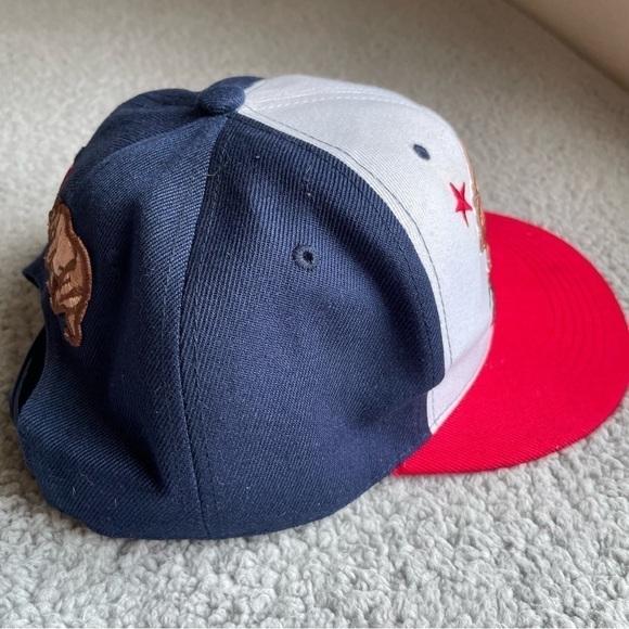 California Republic Hat men's adjustable snapback,embroidered front/back, color - Picture 4 of 9